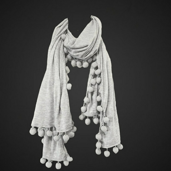 Witchery Pom Pom Scarf - Picture 2 of 7